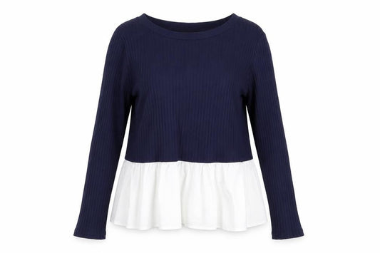 SHEIN Womens Blue   Pullover Jumper Size L