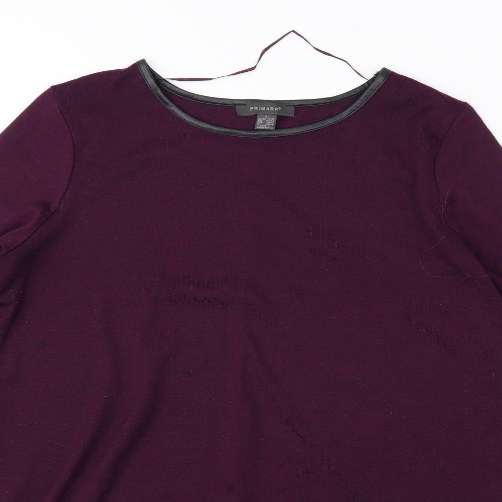 Atmosphere Womens Purple   Pullover Jumper Size L