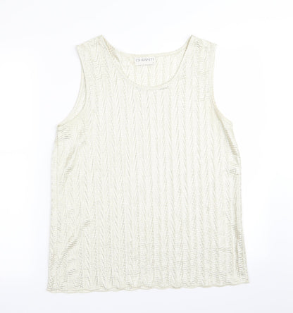chianti Womens Green   Basic Tank Size 14