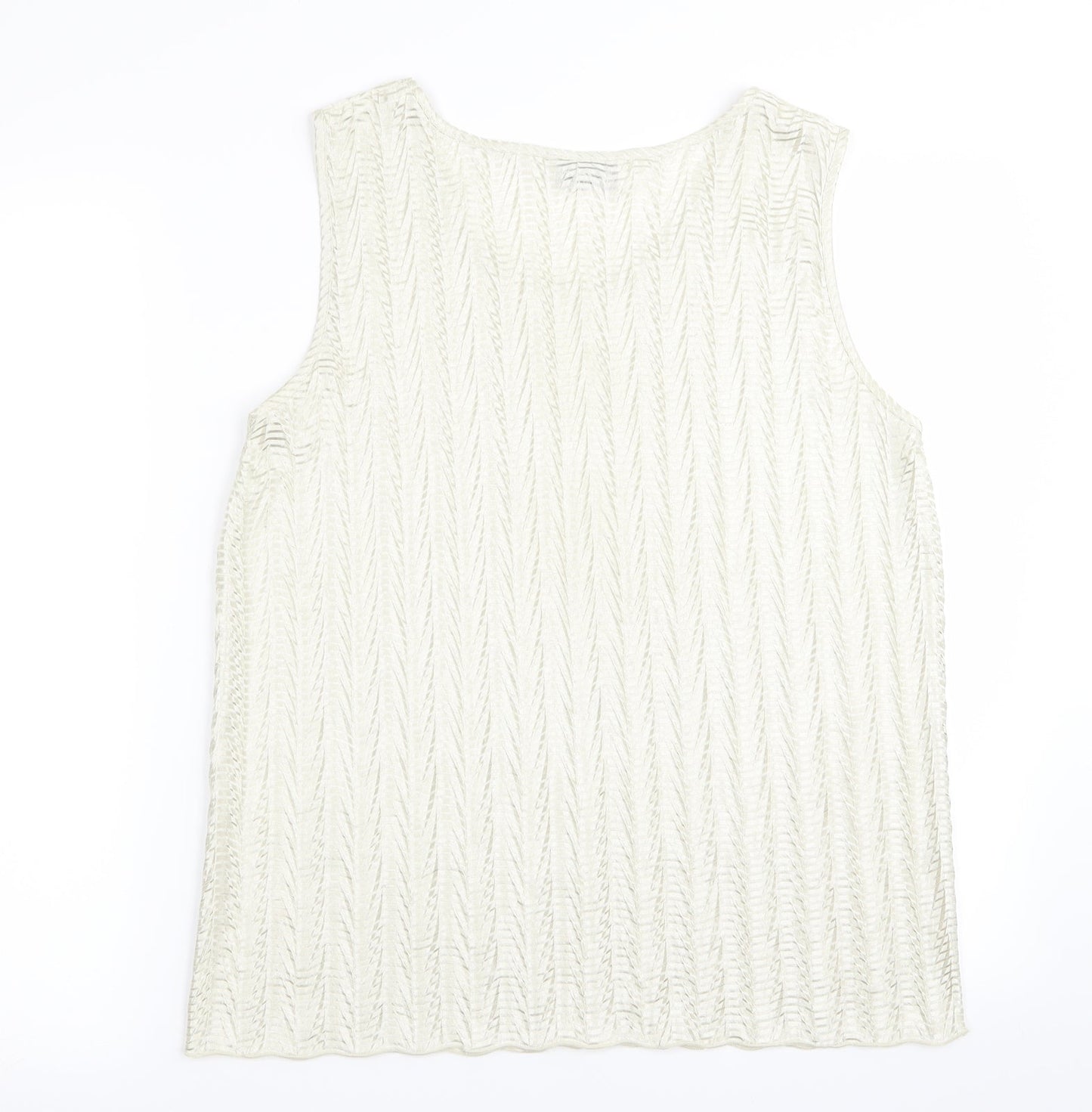 chianti Womens Green   Basic Tank Size 14