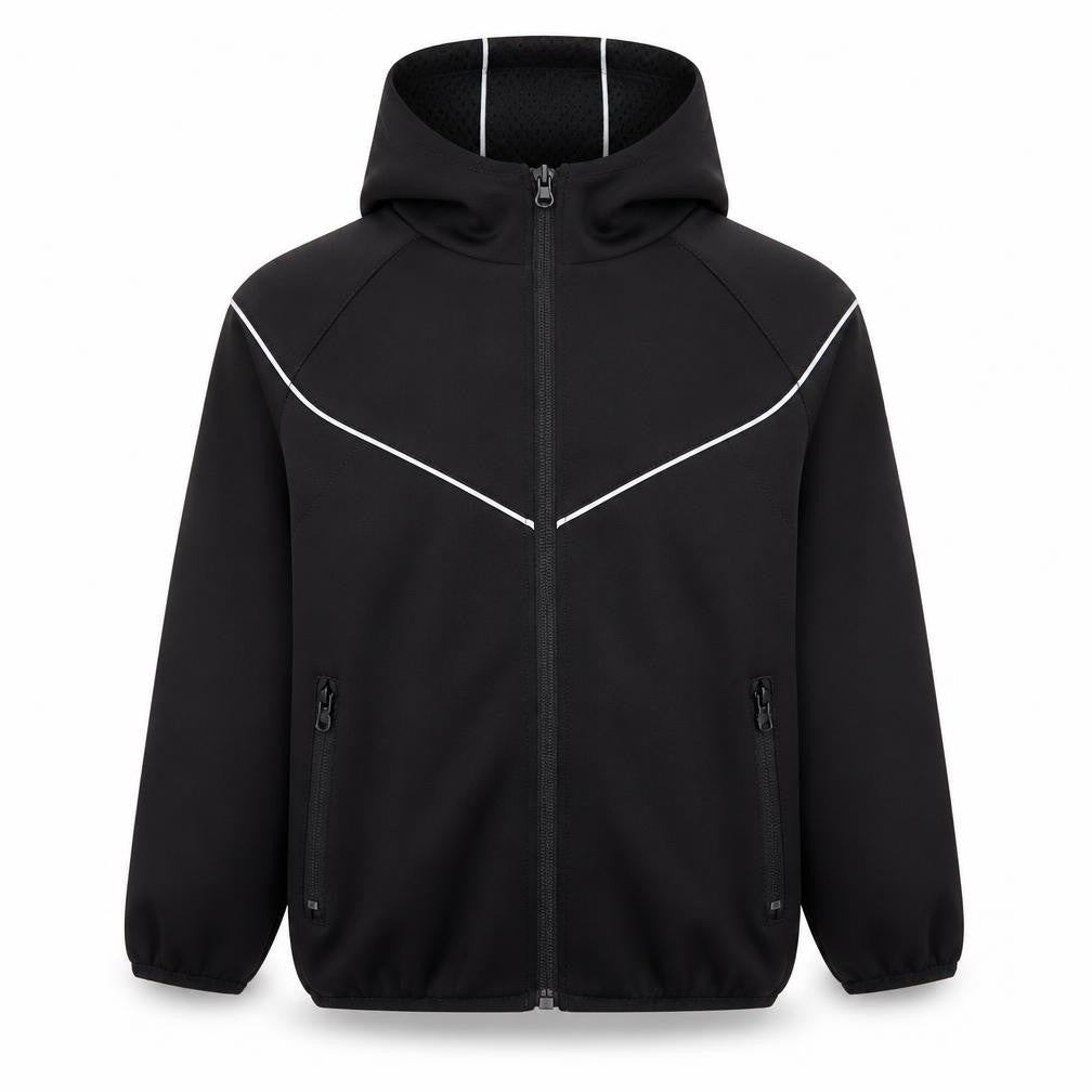 Next Boys Black   Full Zip Jumper Size 4 Years