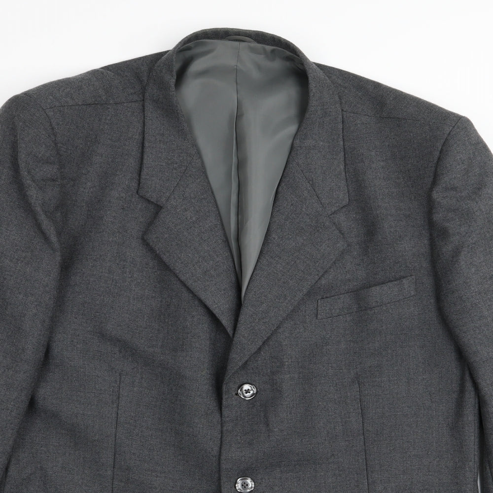 Preworn Mens Grey   Jacket Blazer Size 40