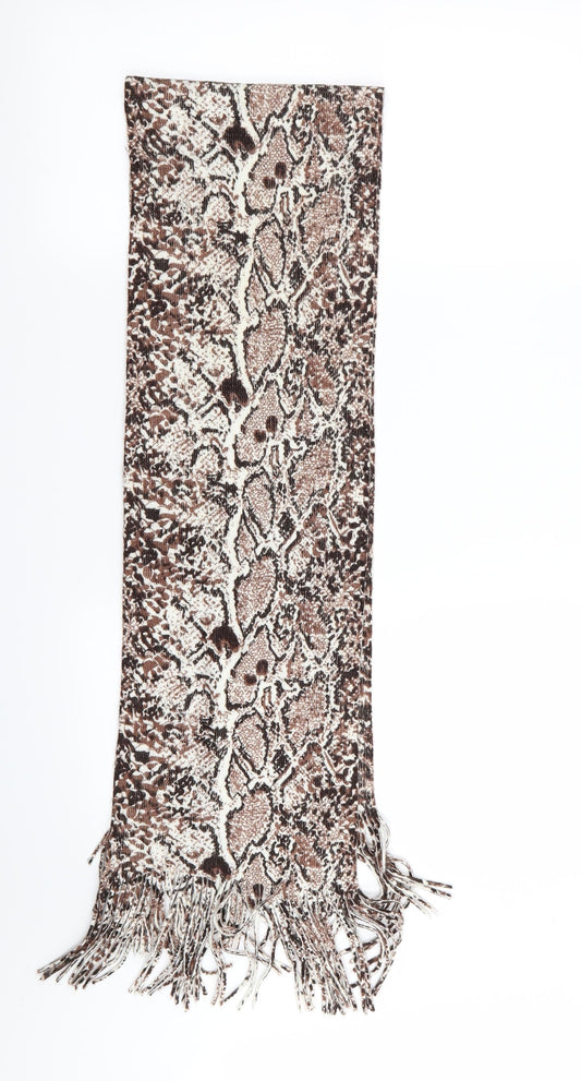 Preworn Womens Multicoloured Animal Print   Scarf