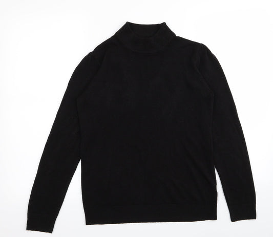 anne wyburn Womens Black   Basic T-Shirt Size 10