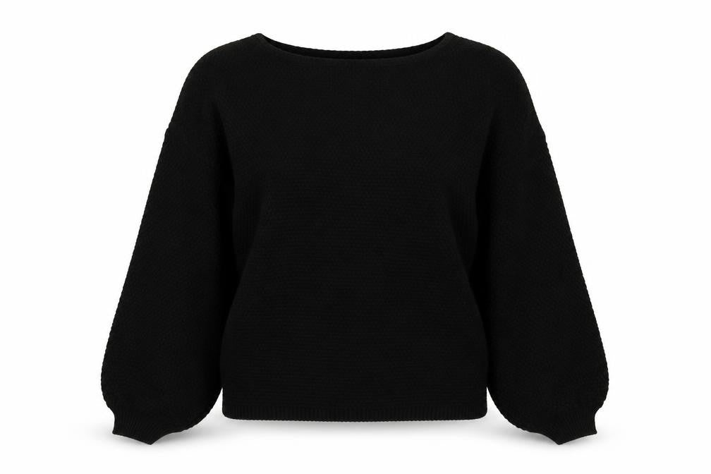 Boohoo Womens Black   Pullover Jumper Size M