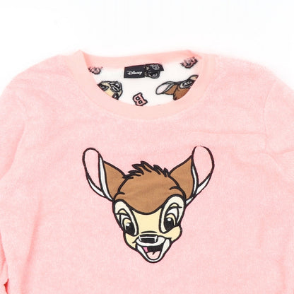 Preloved Disney Womens Pink   Pullover Jumper Size 6  - bambi - Detail