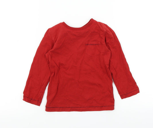 NEXT Baby Red   Basic T-Shirt Size 18-24 Months