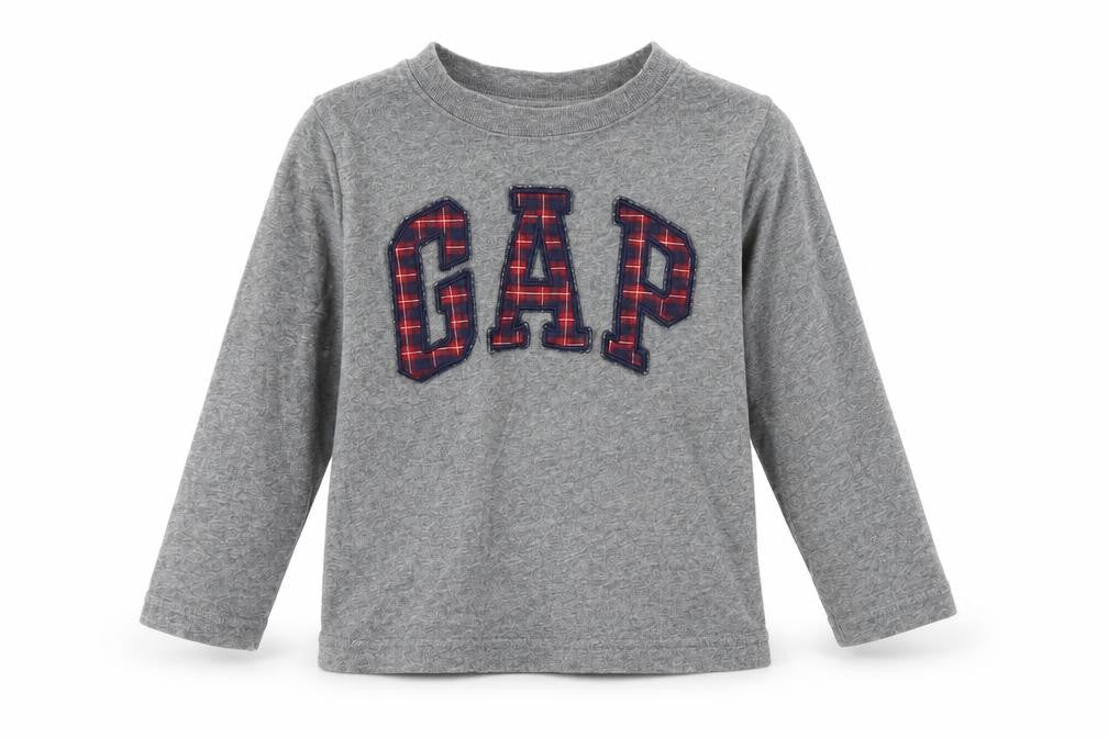 Gap Boys Grey Colourblock  Basic T-Shirt Size 2 Years  - Gap