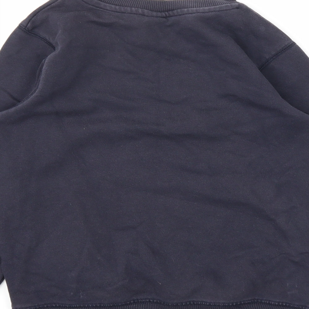 TU Boys Blue   Pullover Hoodie Size 7 Years