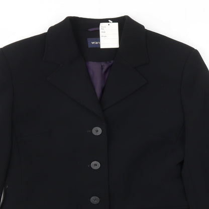 Wardrobes Womens Black   Jacket Blazer Size 12