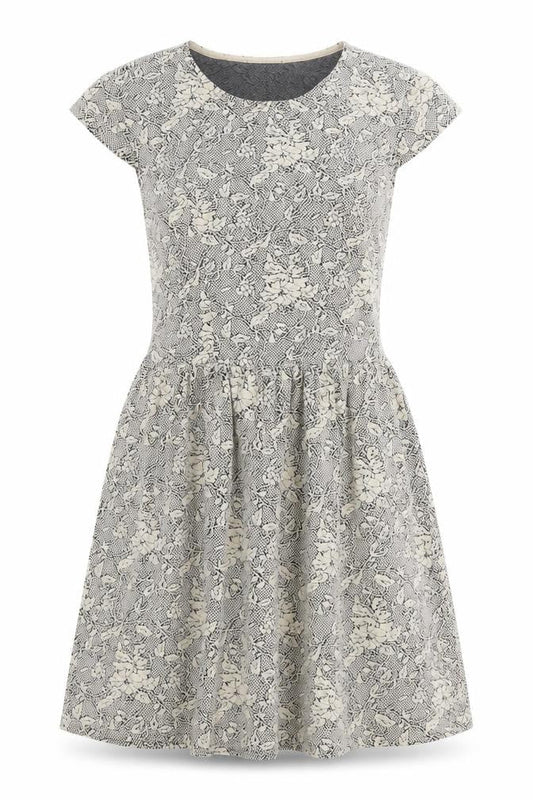 Topshop Womens Ivory   Fit & Flare  Size 10