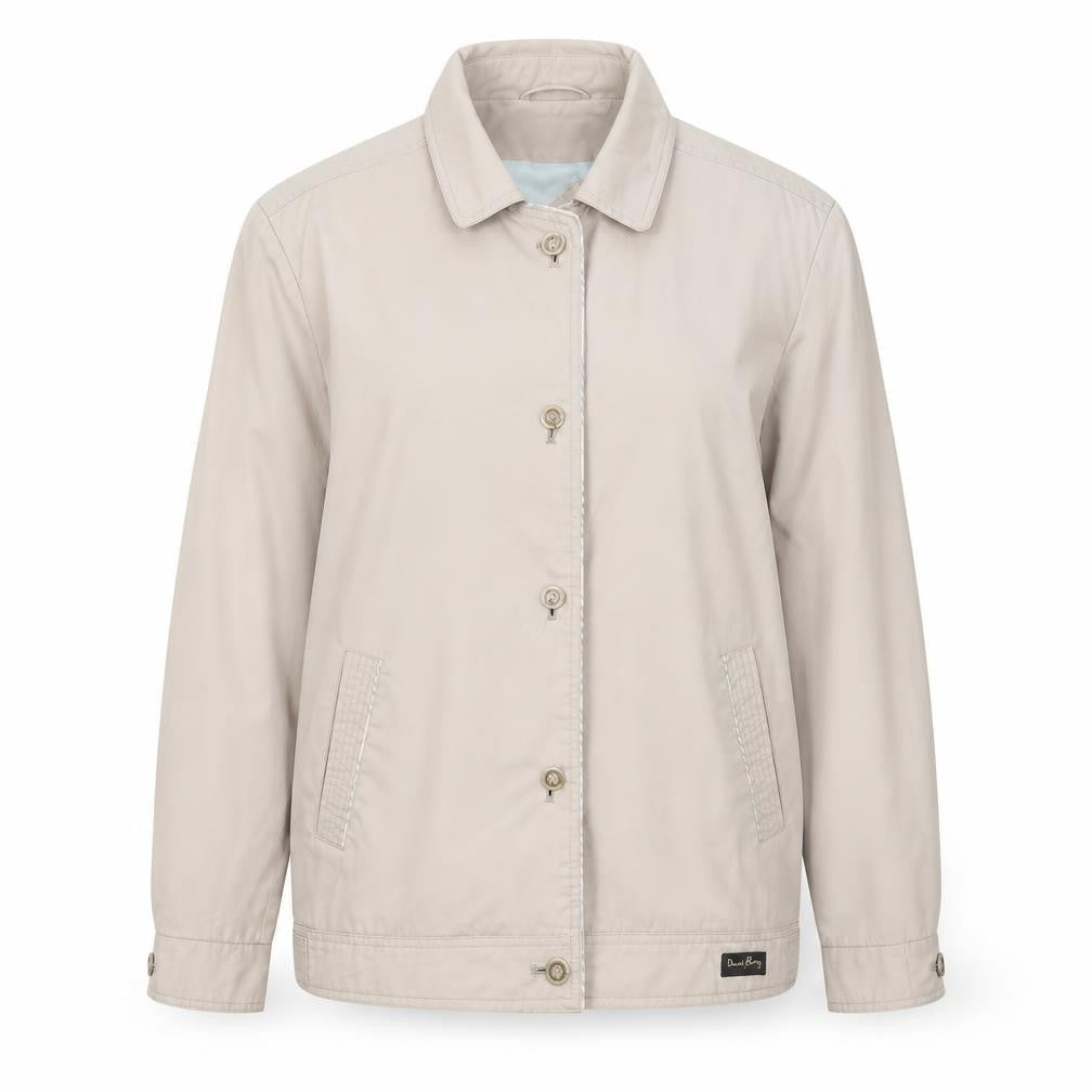 DAVID SARRY Womens Pink   Jacket Coat Size 12