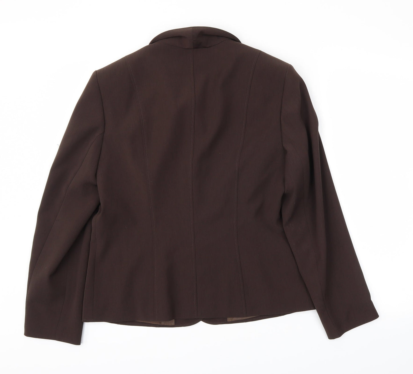 Gerry Weber Womens Brown   Jacket Blazer Size 14