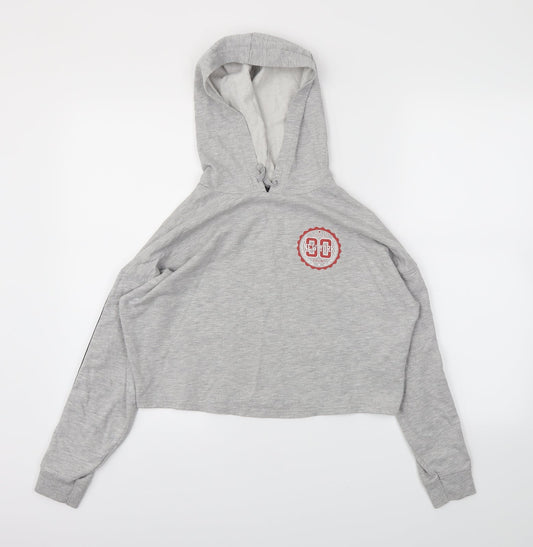 New Look Girls Grey   Pullover Hoodie Size 12-13 Years