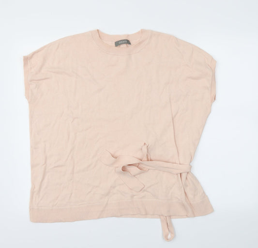 Oasis Womens Pink   Basic T-Shirt Size M