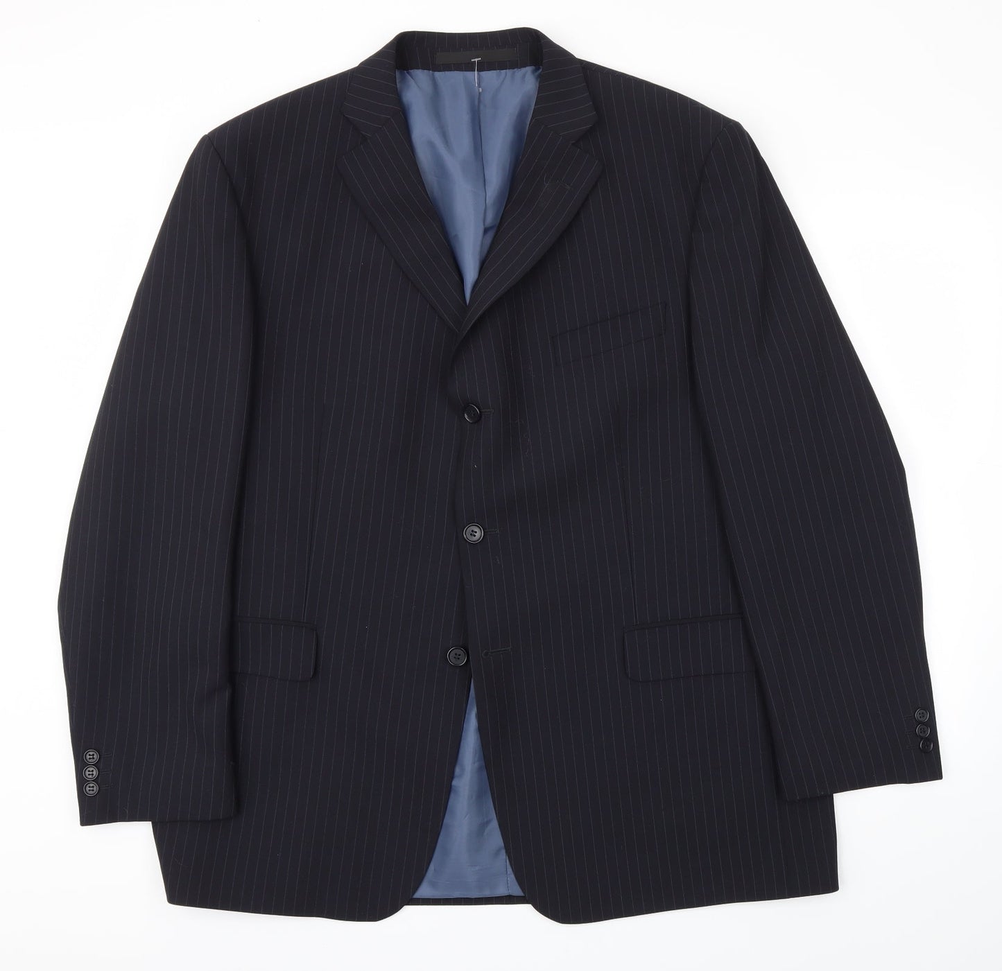 M&S Mens Black   Jacket Blazer Size 46