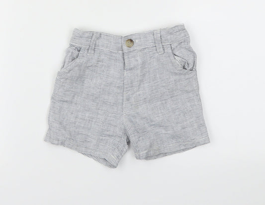 Matalan Boys Blue   Capri Trousers Size 12-18 Months