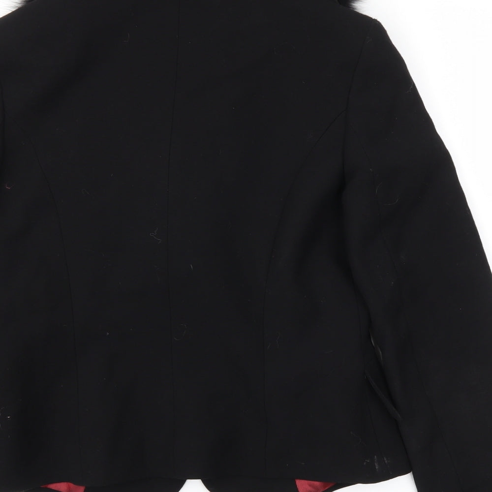 DIANA  Womens Black   Jacket Blazer Size 10