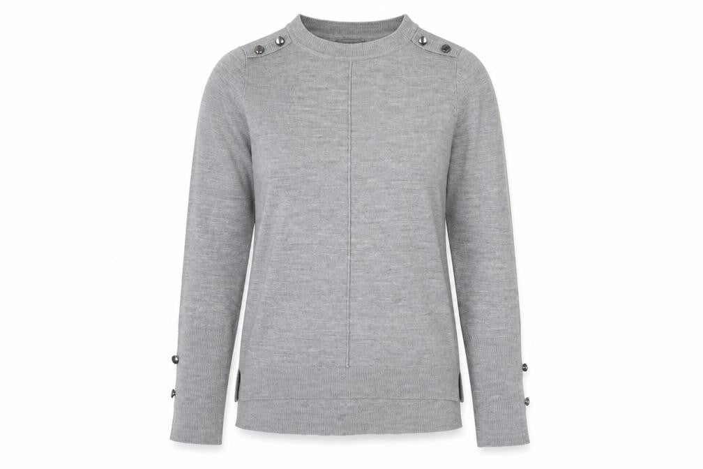 Primark Womens Grey   Pullover Jumper Size S