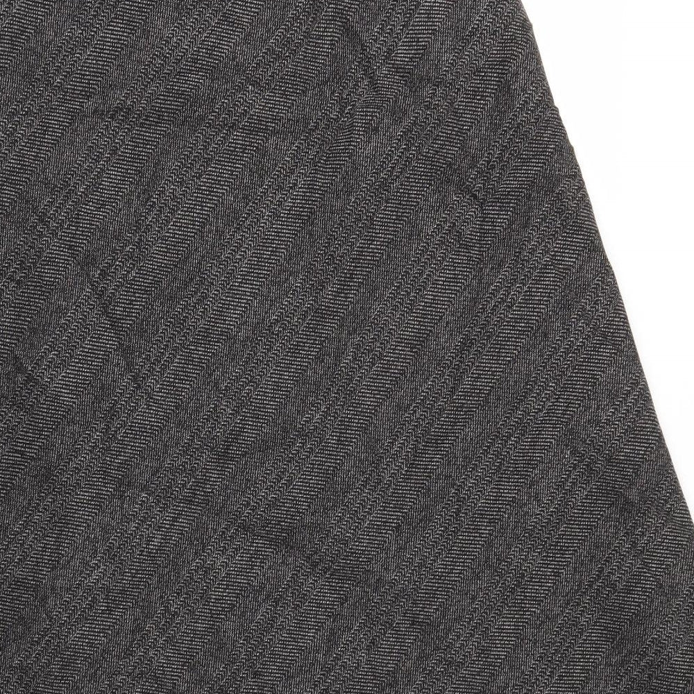 M&S Womens Black   Flare Skirt Size 10