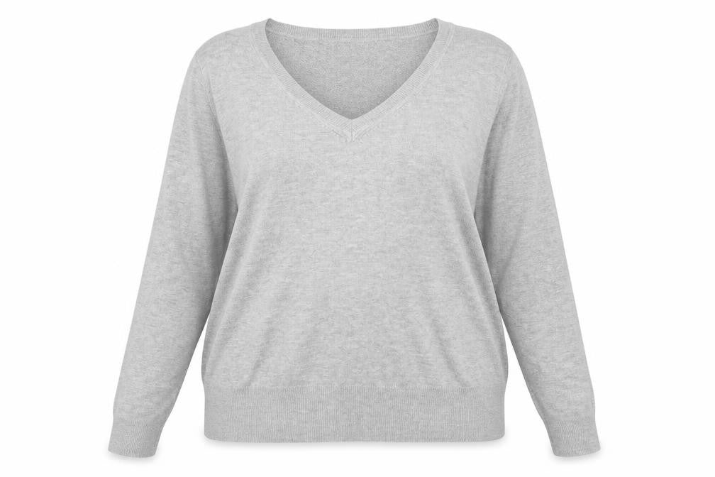 M&S Womens Grey   Pullover Jumper Size 18