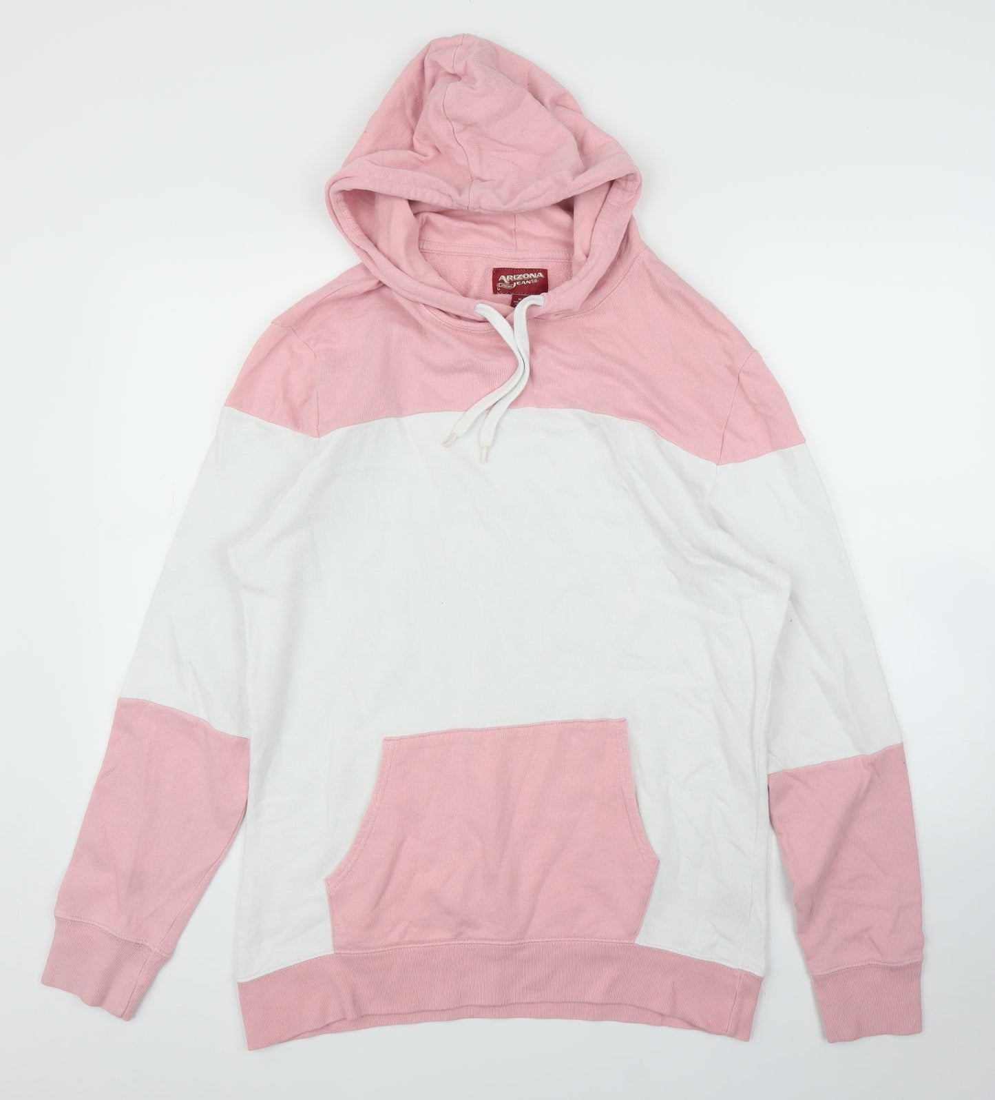 AriZona Womens Pink   Pullover Hoodie Size M