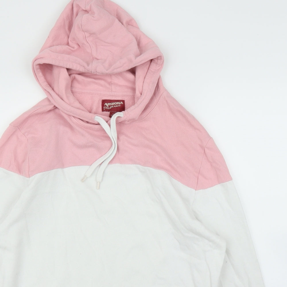AriZona Womens Pink   Pullover Hoodie Size M