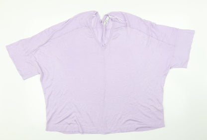 Next Womens Purple   Pullover Jumper Size L