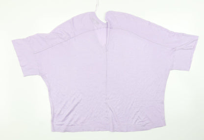 Next Womens Purple   Pullover Jumper Size L