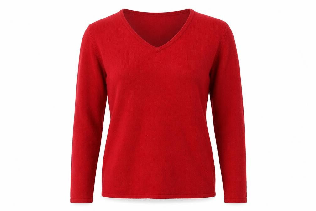 Bonmarché Womens Red Pullover Jumper Size S