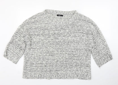 Bonmarché Womens Grey Pullover Jumper Size L