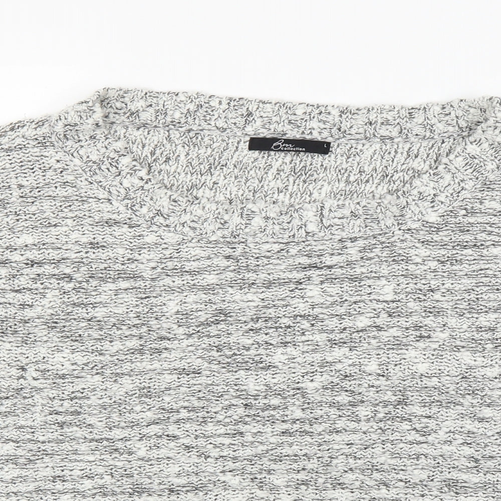 BM Womens Grey   Pullover Jumper Size L