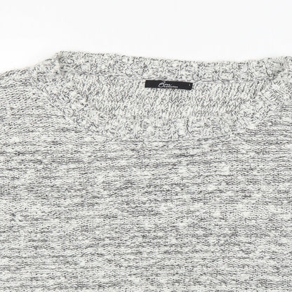 Bonmarché Womens Grey Pullover Jumper Size L