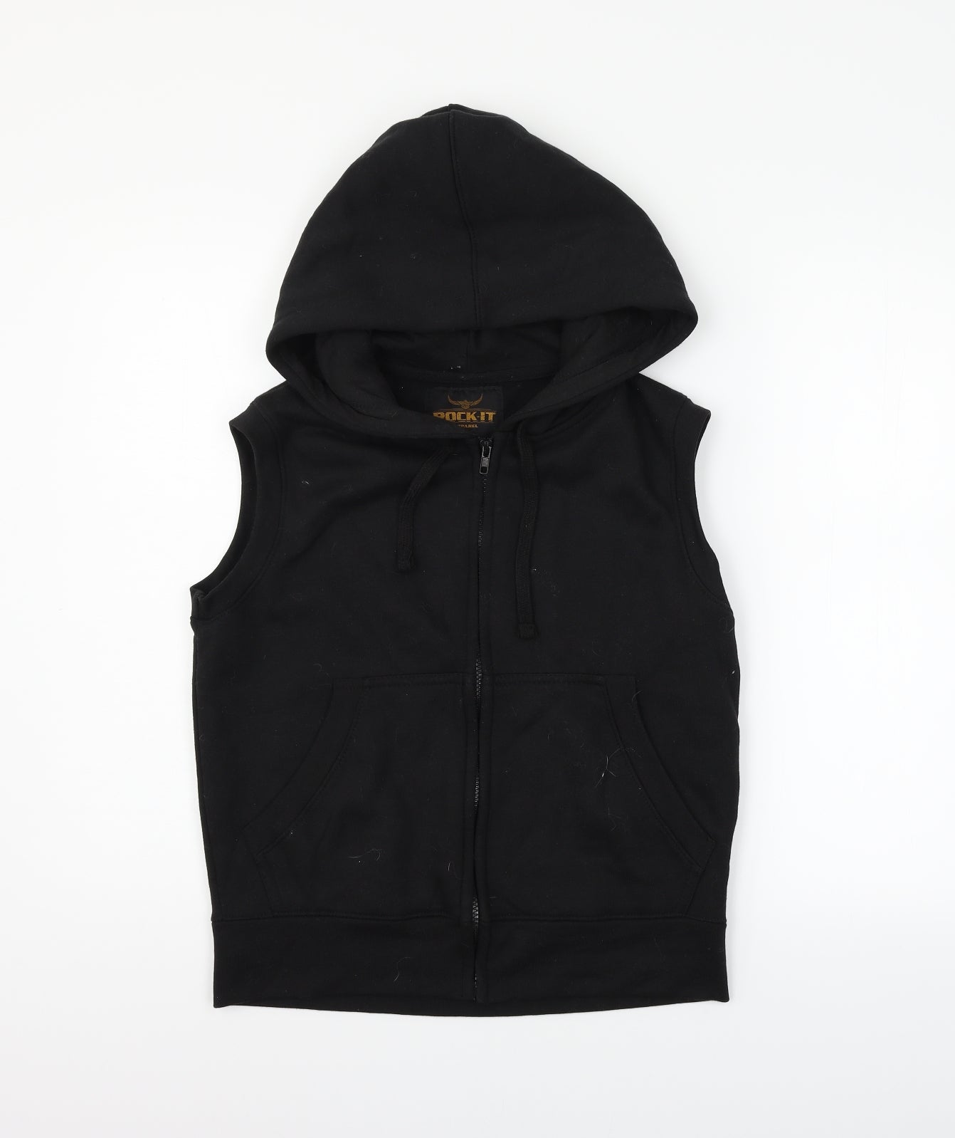 Rock it Womens Black   Full Zip Jumper Size S