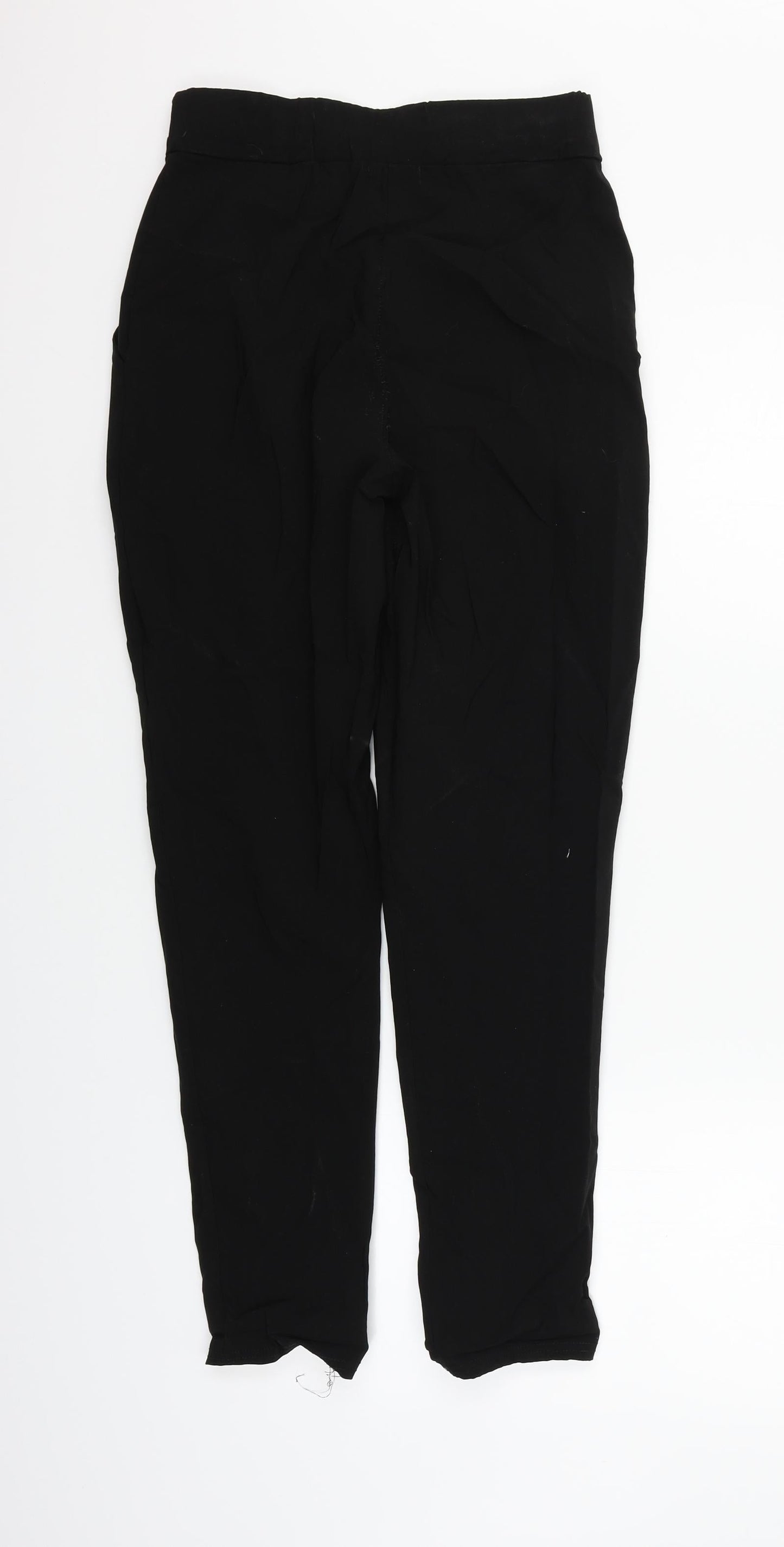 Boohoo Womens Black   Trousers  Size 8 L26 in