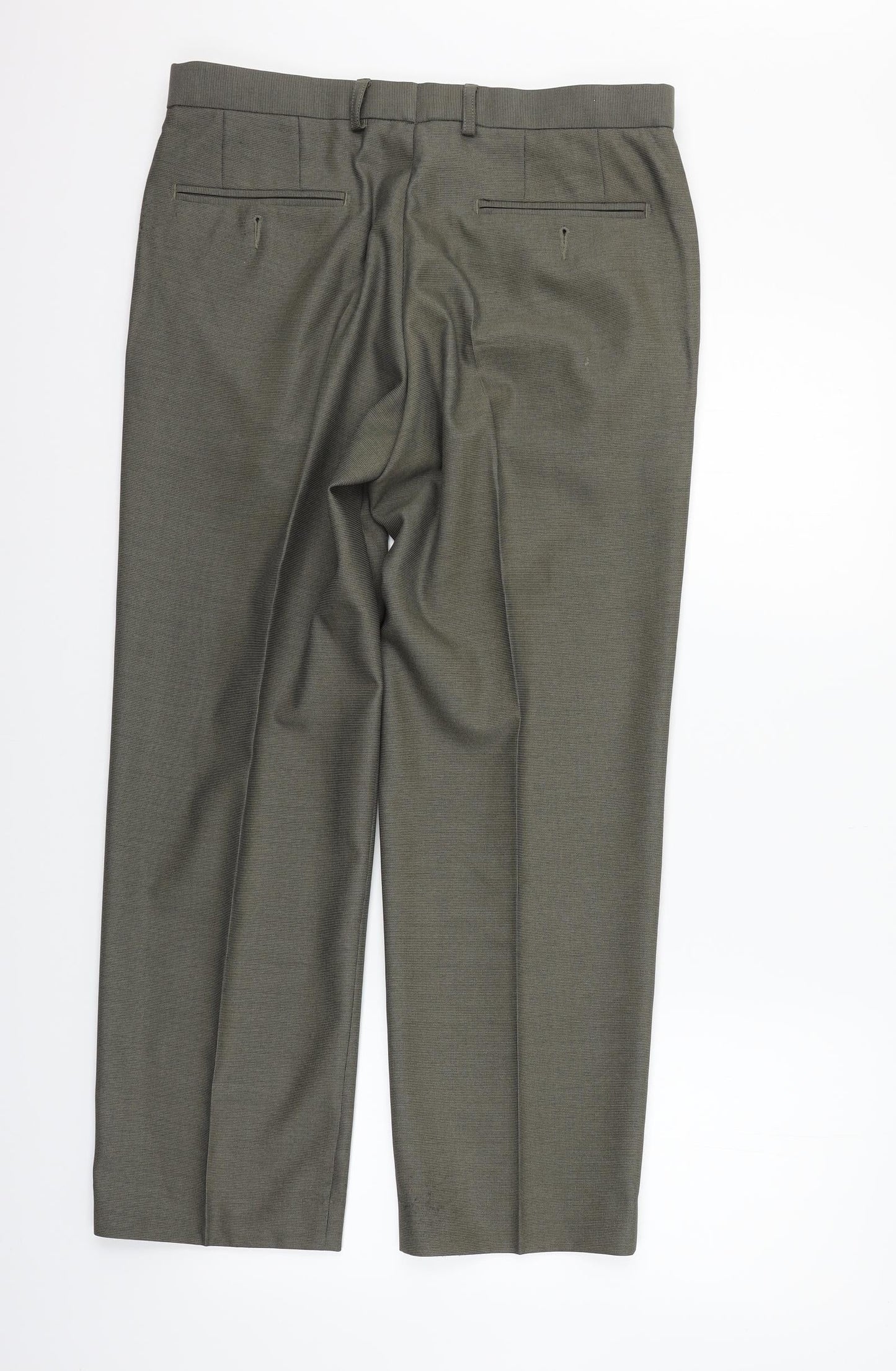 Marks and Spencer Womens Grey   Trousers  Size 32 in L27 in