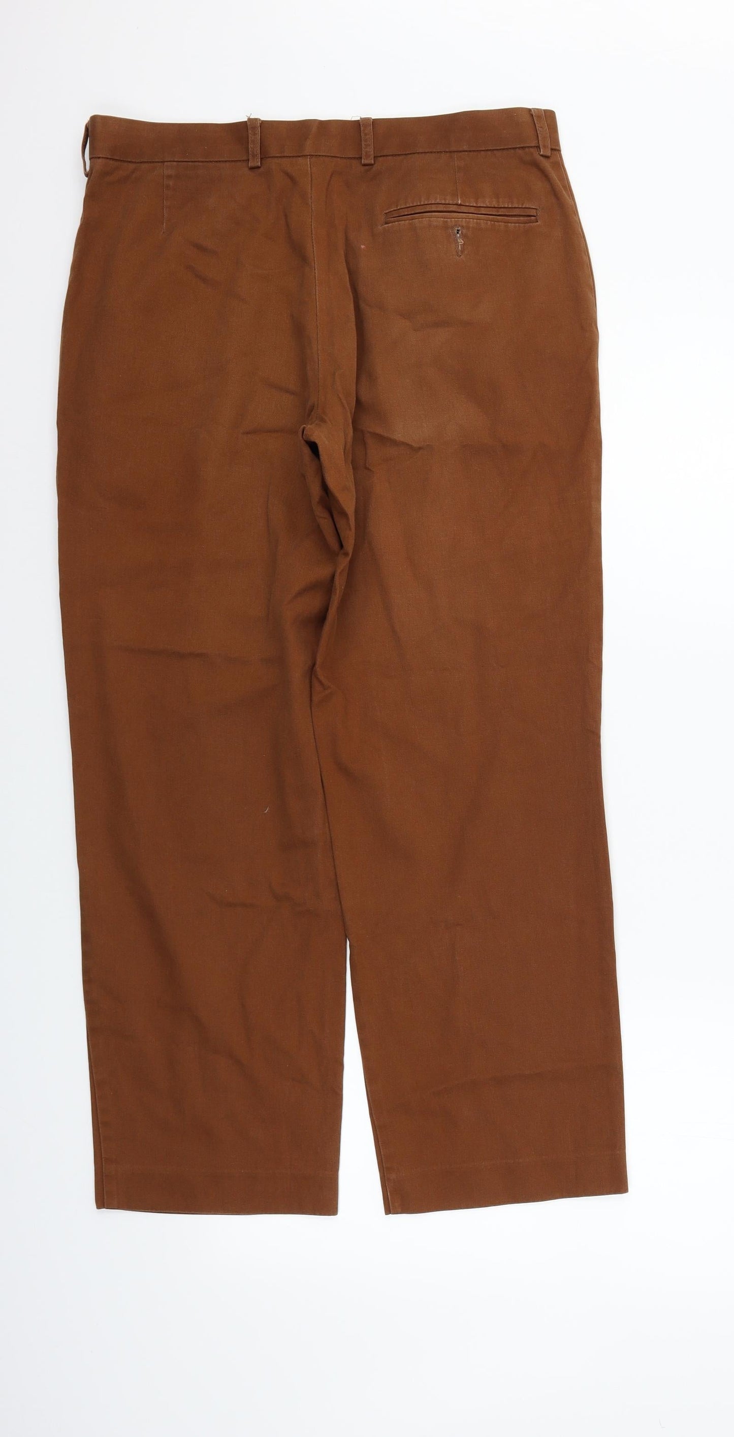 Marks and Spencer Womens Brown   Trousers  Size 32 in L26 in