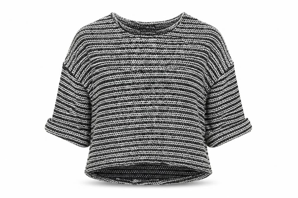 Atmosphere Womens Grey Houndstooth  Pullover Jumper Size M