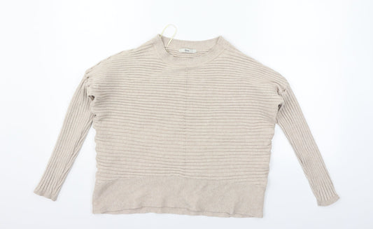 George Womens Beige   Pullover Jumper Size L