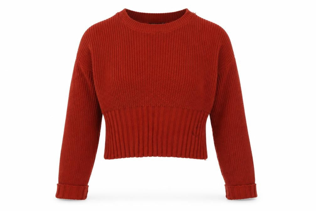 Nasty Gal  Womens Orange   Pullover Jumper Size M  - washable mark on bottom