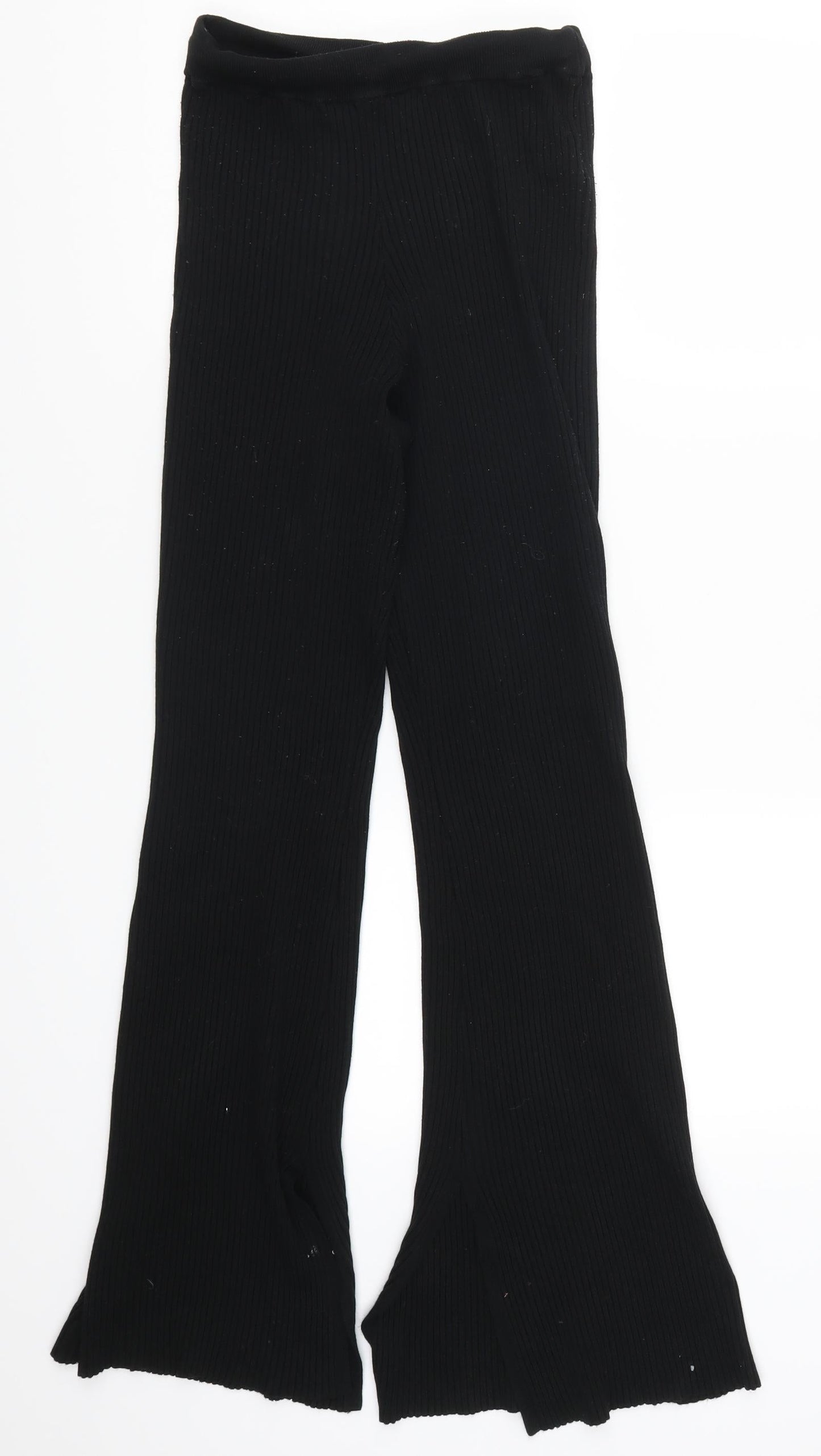 Topshop Womens Black   Trousers  Size S L31 in