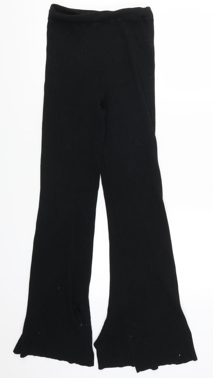 Topshop Womens Black   Trousers  Size S L31 in
