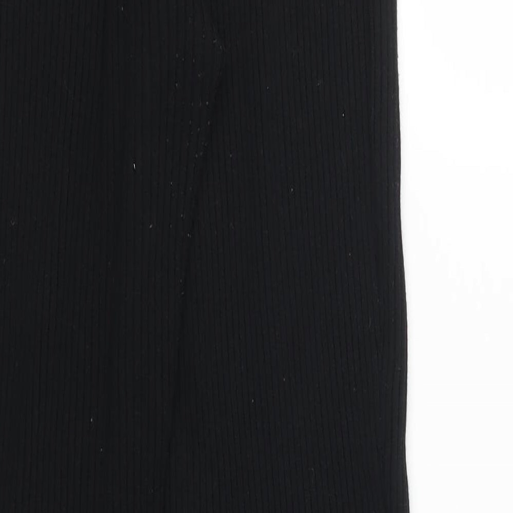 Topshop Womens Black   Trousers  Size S L31 in