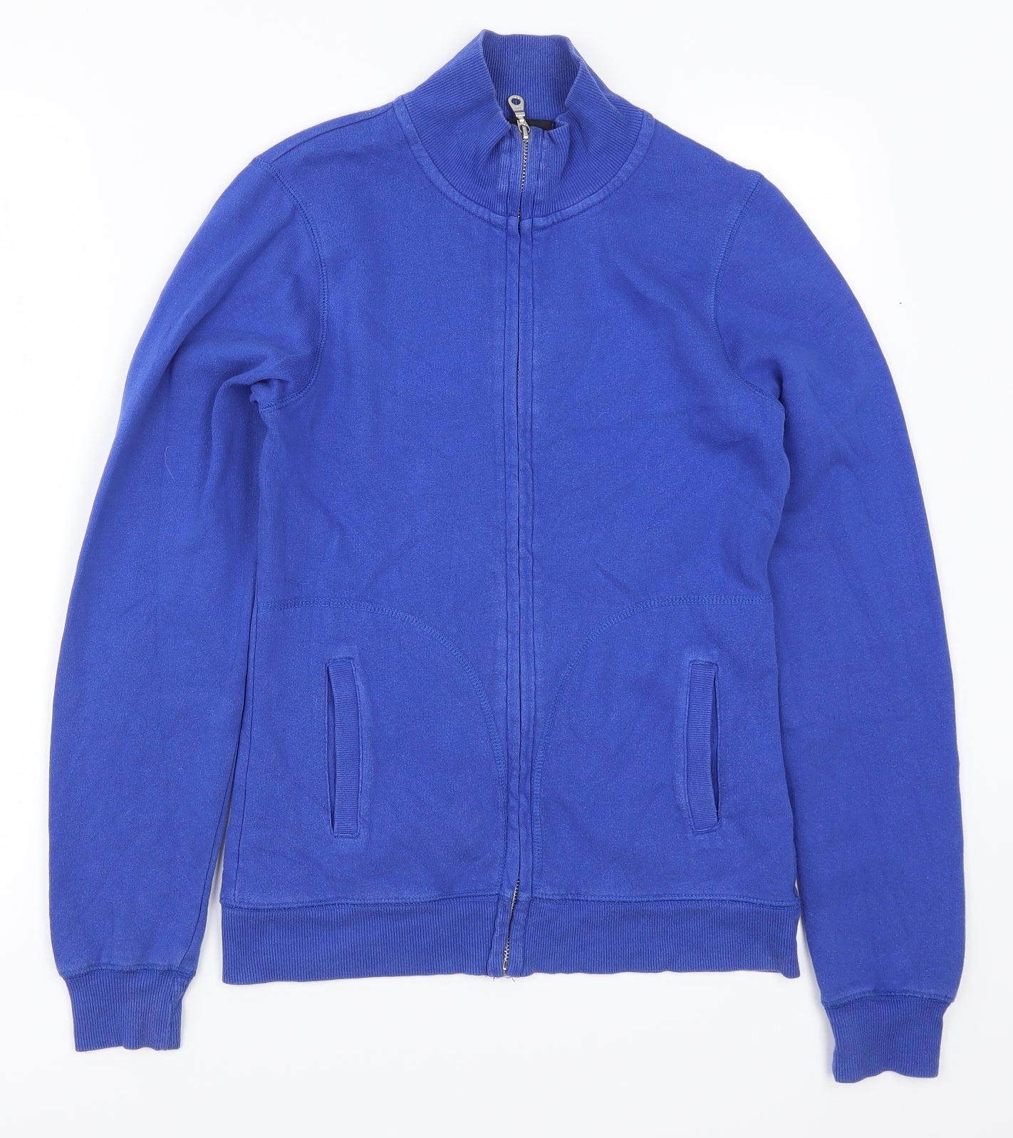 George Womens Blue   Full Zip Sweatshirt Size 8