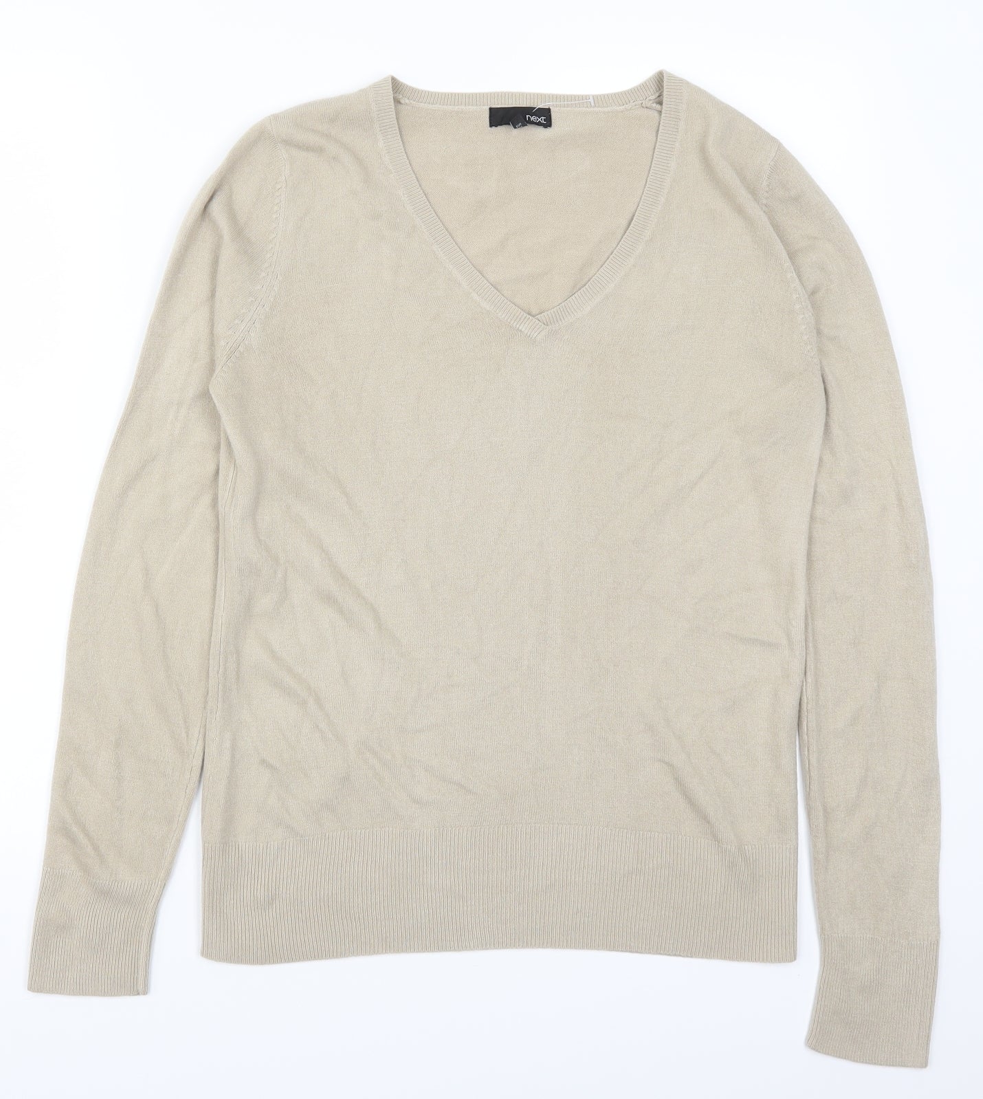 NEXT Womens Beige   Pullover Jumper Size 12