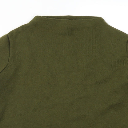 Topshop Womens Green   Pullover Jumper Size 8