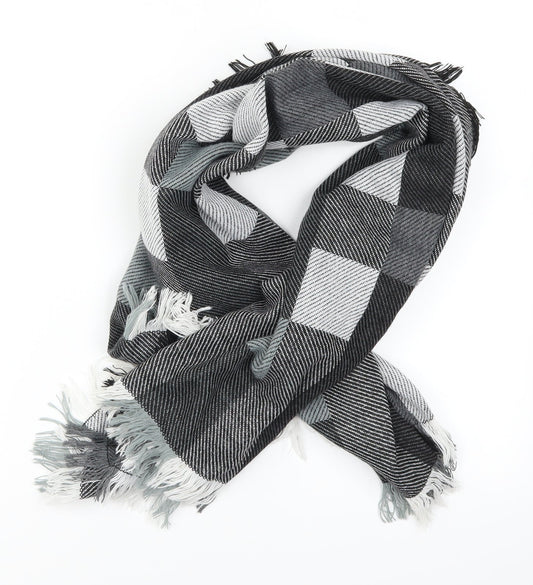 Preworn Womens Grey Check   Scarf