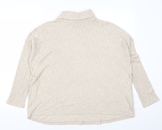 Primark Womens Beige   Pullover Jumper Size 14