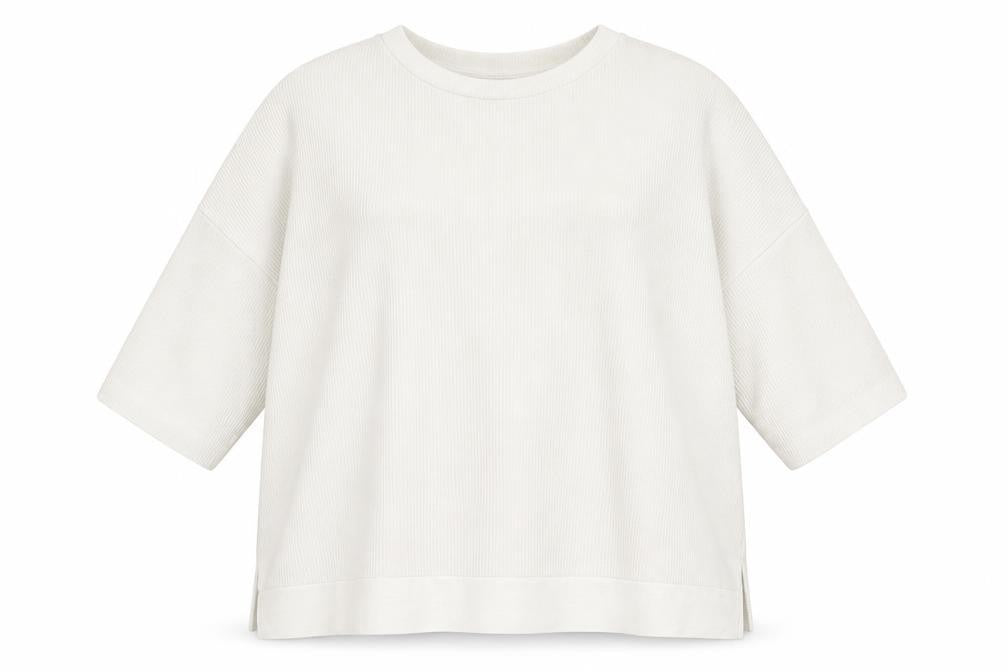 Primark Womens White  Knit Pullover Jumper Size 12