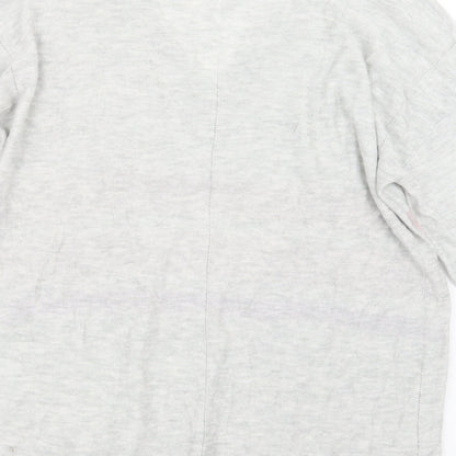 Preloved NEXT Womens Grey  Knit Pullover Jumper Size 16 - Label